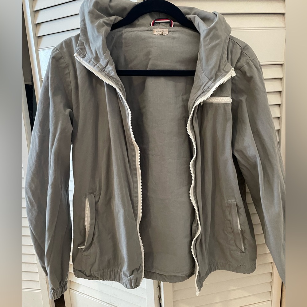 Brandy Melville Canvas Olive Hoodie